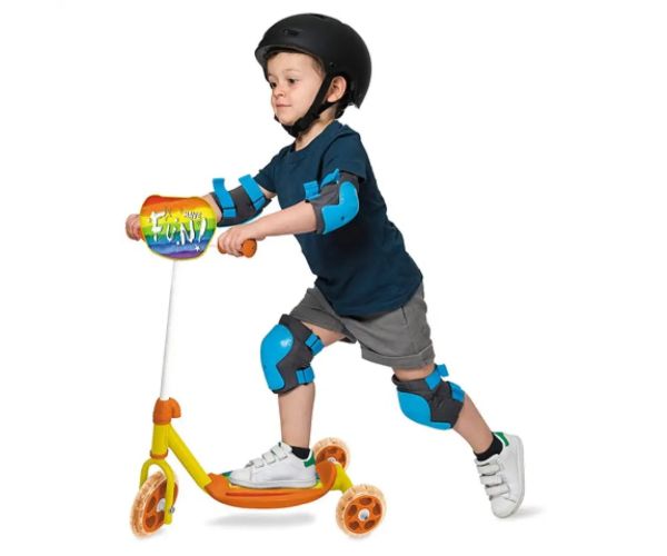 Rainbow model trotinetă trei roți - Mondo Toys