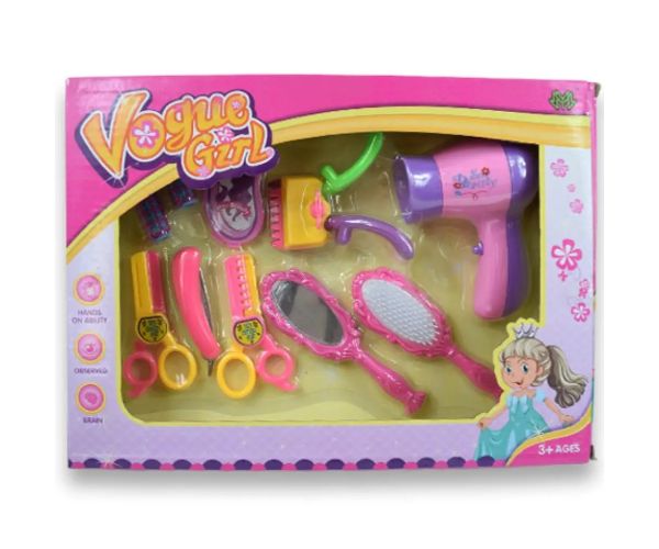 Vogue Girl: set de frumusețe din 10 piese cu accesorii de coafură