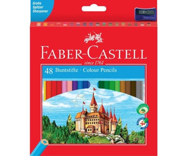 Faber-Castell: Set de creioane colorate 48buc