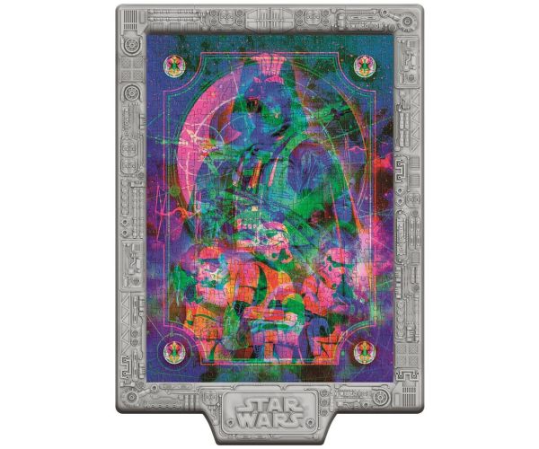 Star Wars Metamorfic Trilogia Clasică puzzle de 520 de piese cu ramă și iluminare RGB LED – Clementoni