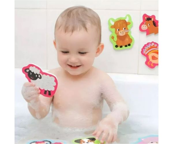 Buddy & Barney Jucărie de baie puzzle - Grajd