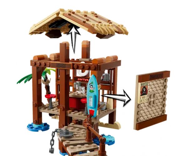 LEGO® One Piece: Coliba din Satul Morilor de Vânt (75636)