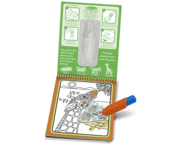 Safari desenare cu apă joc creativ - Melissa & Doug
