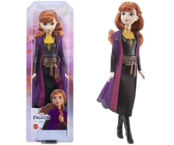Frozen 2: Fermecătoare Anna prințesă păpușă de modă 30cm - Mattel
