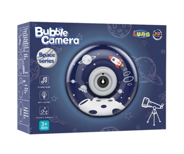 Bubble Camera: Cameră spațiul cosmic baloane de săpun cu sunete și lumini