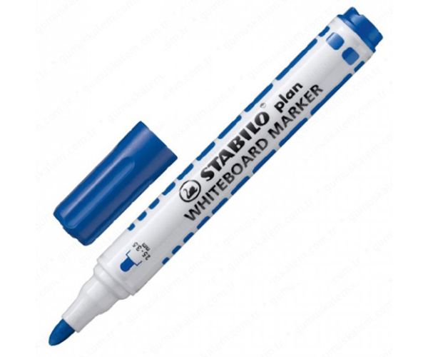 Stabilo: Plan WhiteBoard marker culoarea albastră