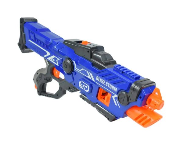Blaze Storm: Pistol electric uriaș cu cartușe 55x23cm
