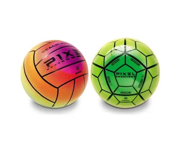 Pixel minge volei de ștrand 14cm - Mondo Toys