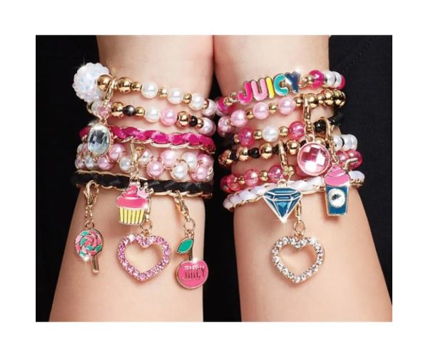 Make It Real: Juicy Couture pink sclipire și set de făcut bijuterii