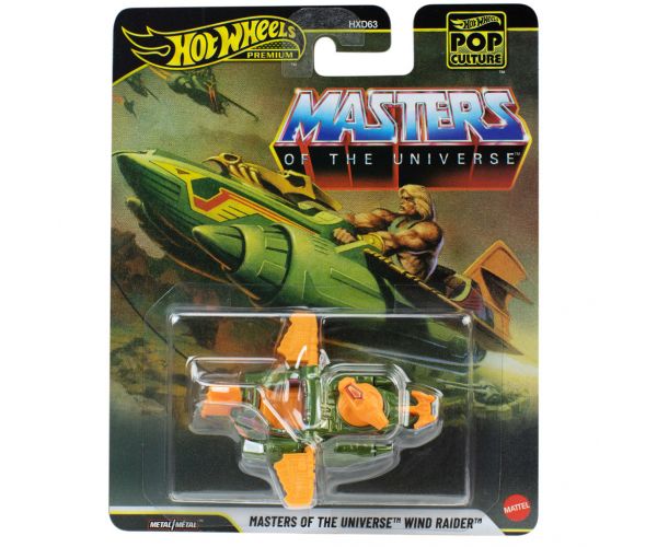 Hot Wheels: Pop Cultura Stăpânii Universului - Apărătorii Universului Wind Raider mașinuță 1/64 - Mattel