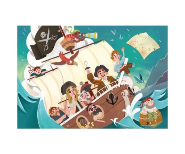 YO HO HO! Pirați 24 bucăți Maxi puzzle - Clementoni