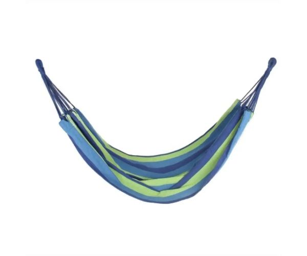 Hamac cu dungi 200x80cm cu capacitate de încărcare de 100kg - Wonderland
