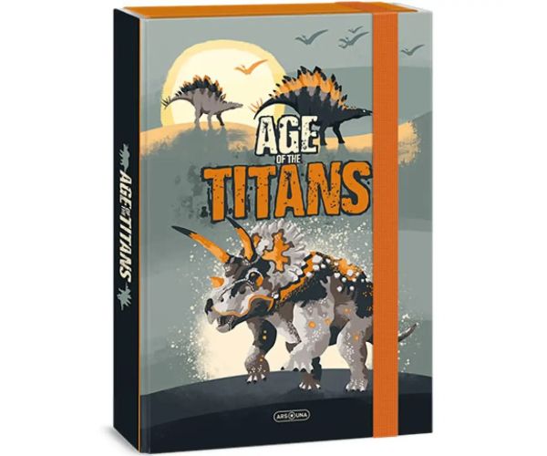Ars Una: Age of Titans dinozauri mapă pentru caiete A4
