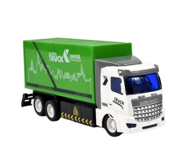 RC Camion de gunoi cu telecomanda cu lumina 1/48 27MHz 20cm