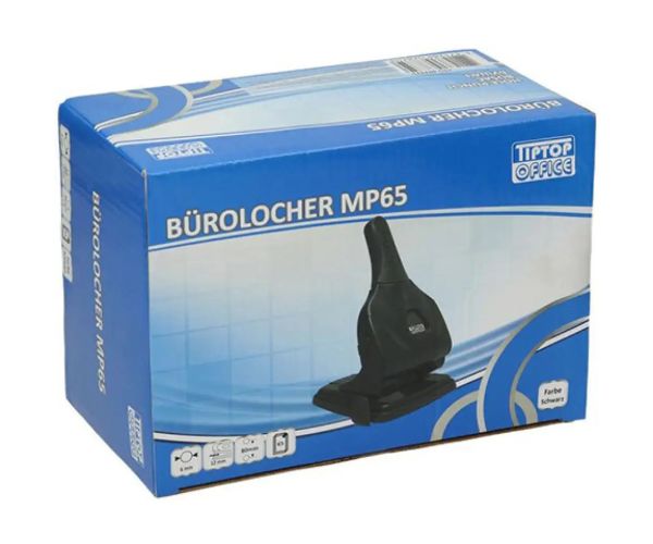 Spirit: negru metal capsator două găuri MP65