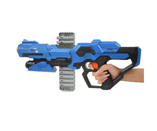 Frantic Launcher: Armă cu gloanțe de burete cu o distanță de tragere de 10 metri și cartușe de 49 cm
