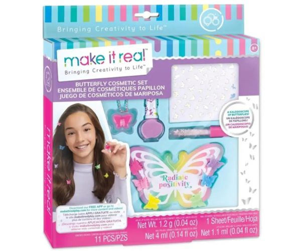 Make it Real: Fluture set cosmetică