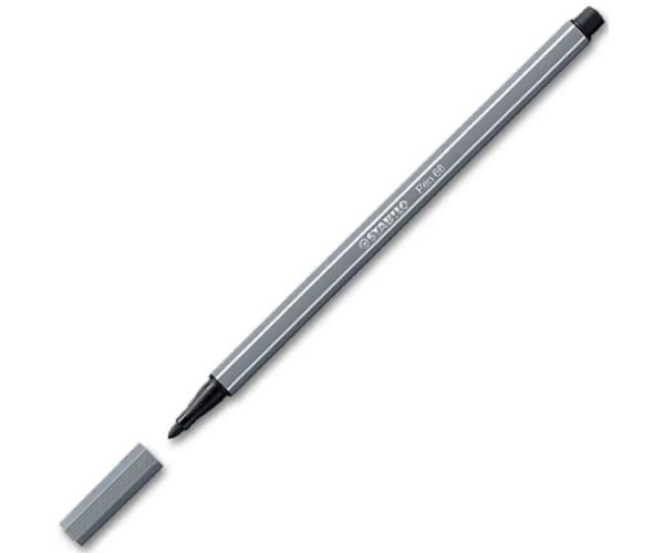 Stabilo: Pen 68 gri închis marker