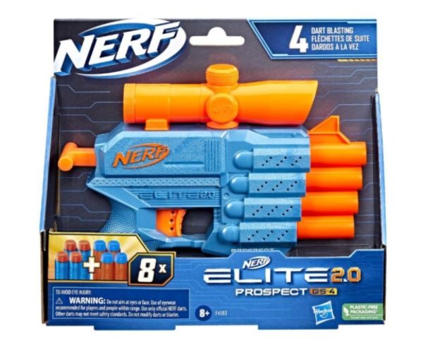 Nerf Elite 2.0 Prospect QS-4 pușcă cu bile - Hasbro