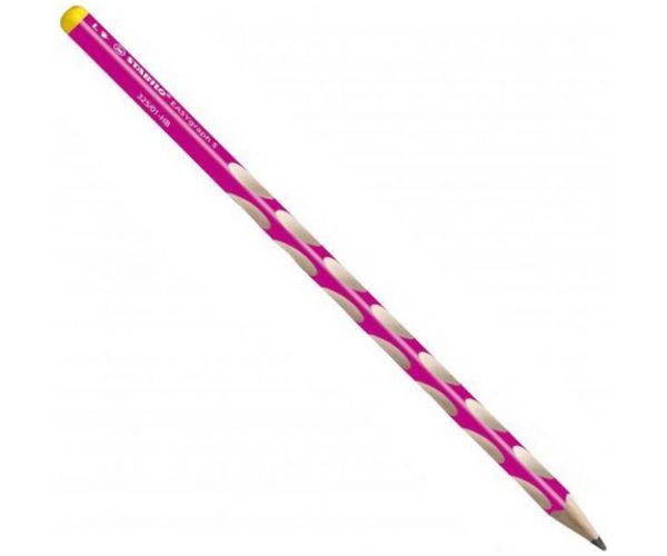 Stabilo: EASYgraph L triunghi creion grafit subțire HB pink