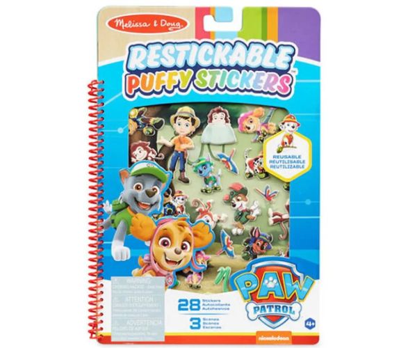 Melissa & Doug: Paw Patrol Junglă caiet de abțibild