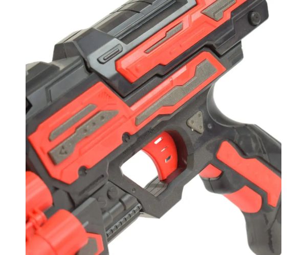 Rattle Belt Track Pro: Armă de burete cu magazie și cartușe cu o rază de tragere de 18 metri