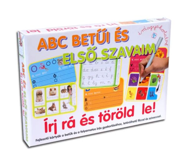 Set de joc educativ cu literele ABC și primele mele cuvinte