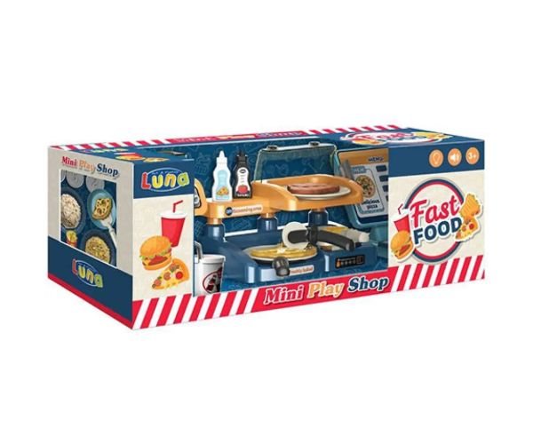 Pizzerie set de joacă cu sunete și lumini 35 bucăți