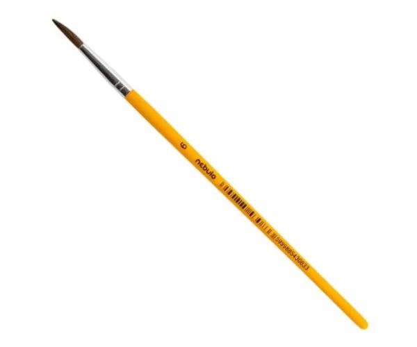 Nebulo: Pensulă cu mâner vopsit de mărimea 6