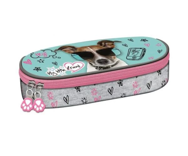 My Little Friend: penar oval câine design 20,5x9,5x5cm