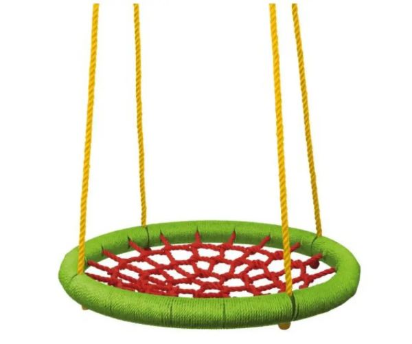 Leagăn tip cuib 83 cm roșu-verde