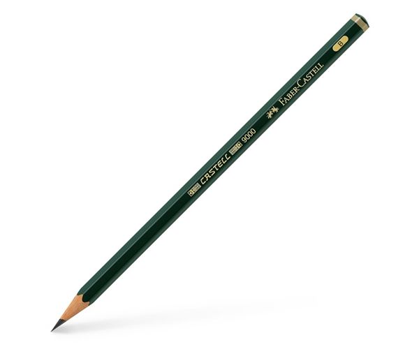 Faber-Castell: 9000 grafit ceruza B