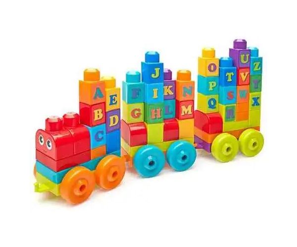 Fisher-Price: ABC trenuleț muzical jucărie - Mega Bloks