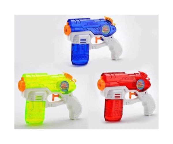 Pistol de apă transparent - mai multe culori