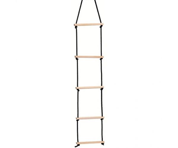 Scară din lemn cu frânghie 180cm