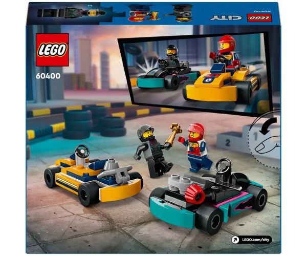 LEGO® City: Karturi și piloți de curse (60400)
