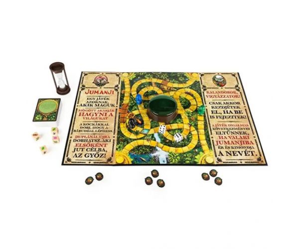 Jumanji joc de societate versiune nouă - Spin Master (limba maghiară)