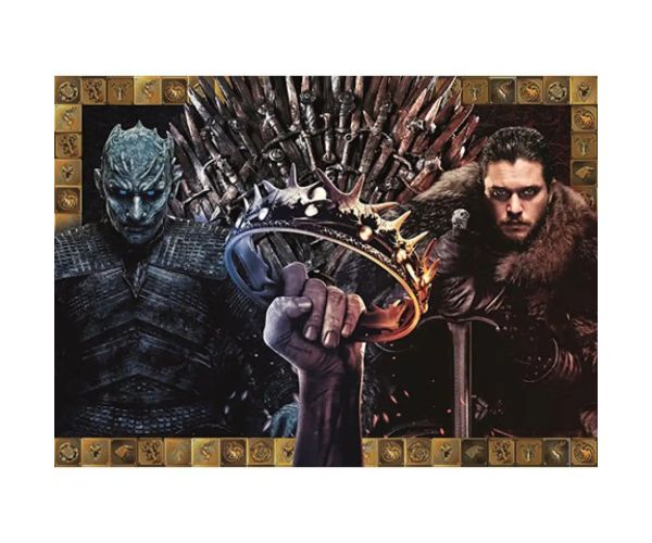 Game of Thrones House Stark puzzle 1000 bucăți - Clementoni
