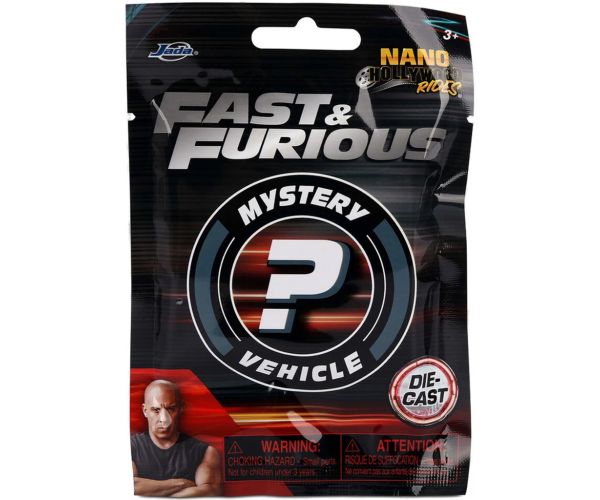 Fast & Furious Nano Hollywood Rides mașinuțe surpriză 1 buc – Jada Toys