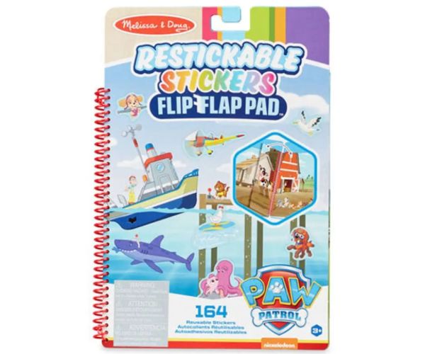 Melissa & Doug: Paw Patrol Adventure Bay caiet de abțibild reutilizabil