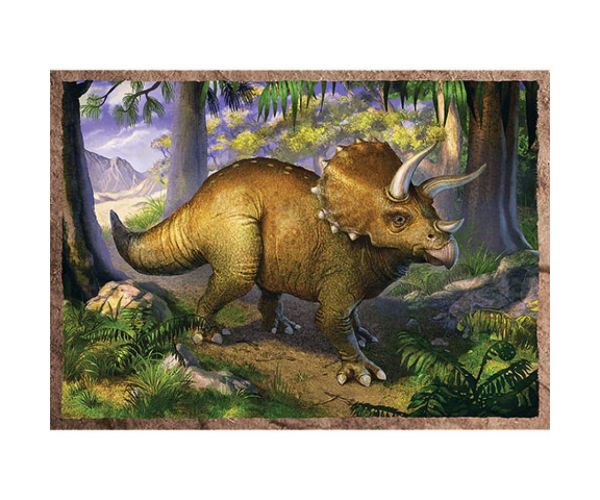 Dino interesanți 4 in 1 puzzle - Trefl