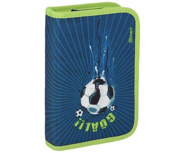 Football goal ergonomic rucsac ghiozdan cu penar set de 4 bucăți