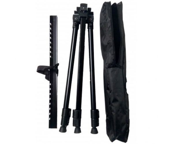 Șevalet metal cu geantă transportabilă 95-160cm