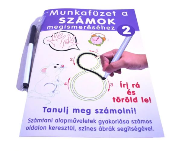 Cunoașterea numerelor caiet de exerciții - D-Toys