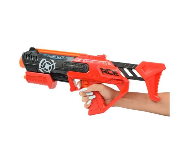 Super Shoot: Pistol manual cu cartușe 47cm