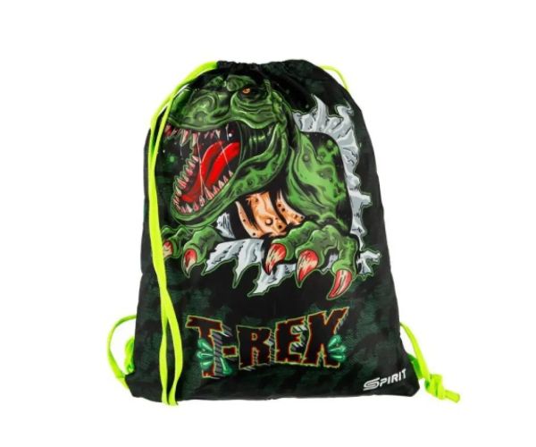 Spirit: T-Rex 4 bucăți Cool ergonomic set rucsac pentru școală