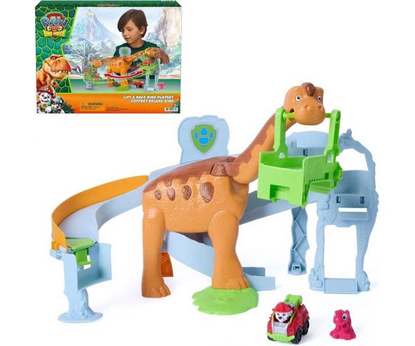 Paw Patrol Dino Movie - Set de joacă cu pista mare Dino - Spin Master