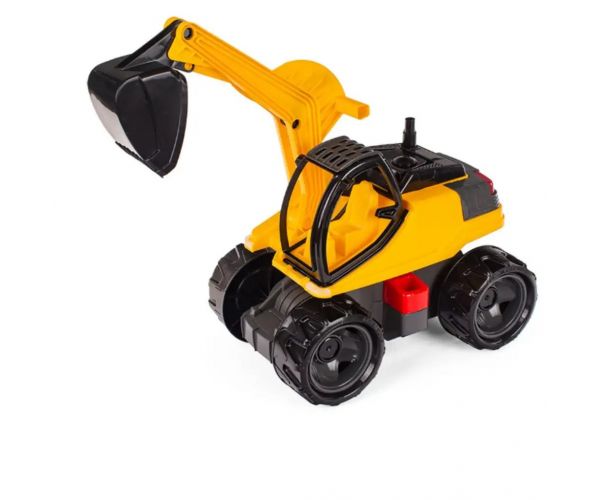 LENA: Excavator uriaş galben/negru 63cm