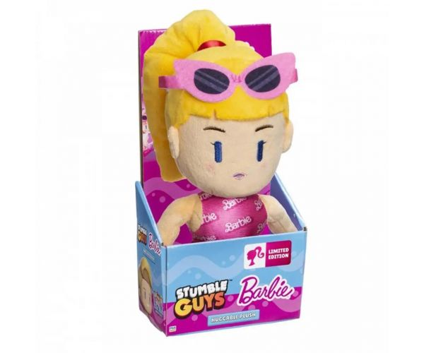 Stumble Guys x Barbie Figurină de pluș îmbrățișabilă de 30 cm în mai multe variante