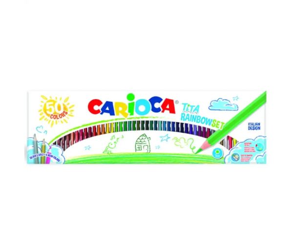 Carioca Tita set creioane colorate 50 bucăți